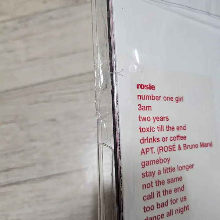 [SOLD OUT] 블랙핑크 로제 앨범