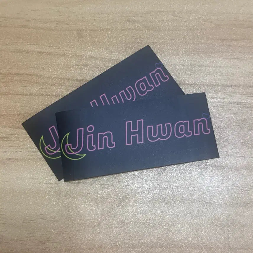 [BUNJANG] iKON JINHWAN Name Sticker / 김진환 네임스티커