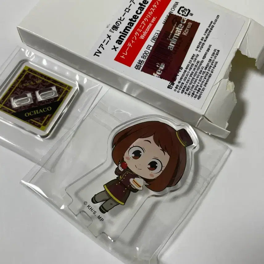 [BUNJANG] My Hero Academia Uraraka Ochaco Anime Collaboration Cafe Acrylic Stand / 히로아카 우라라카 오챠코 애니메이트 콜라보 카페