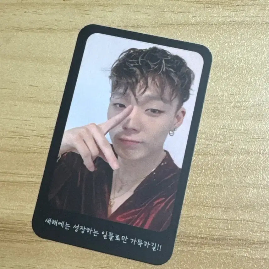 [BUNJANG] Bobby Kim Jiwon 2019 Concert Photocard / 바비 bobby 김지원 2019 콘서트 포카