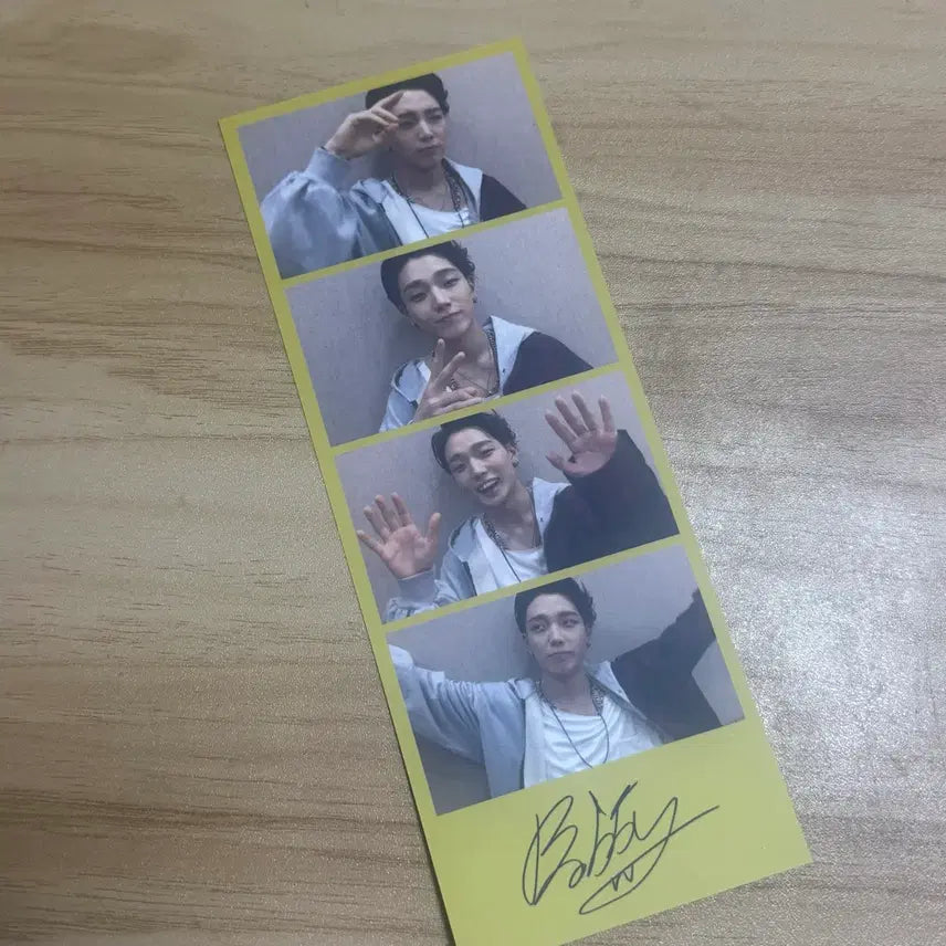 [BUNJANG] Bobby Kim Jiwon Fanmeeting Life Four Cuts / 바비 bobby 김지원 팬미팅 인생네컷