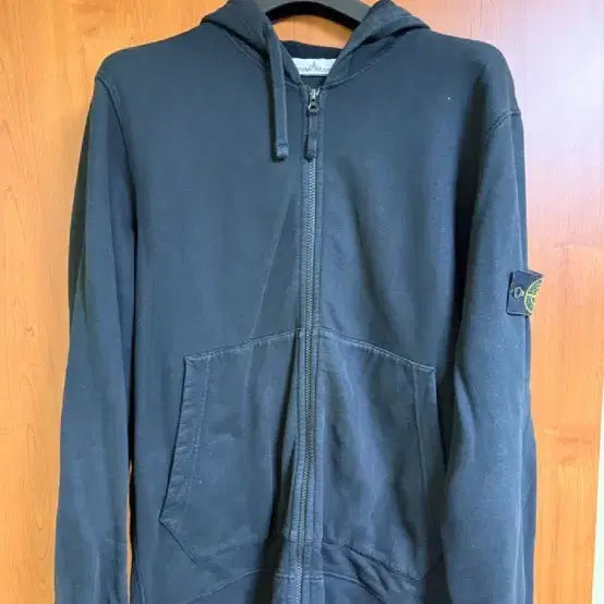 [BUNJANG] Stone Island Hooded Zip-up Black / [XXL] 20fw 스톤아일랜드 후드집업 블랙