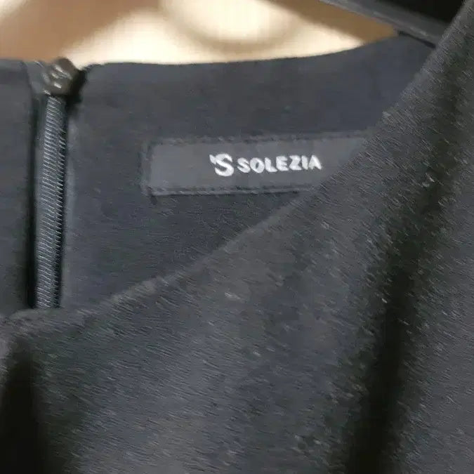 [BUNJANG] S.Solezia Black Drape Dress / 에쓰쏠레지아 블랙 드레이프 원피스 66size(드라이완료)
