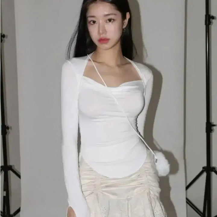 [BUNJANG] Mellow Top White / 드라이로즈 멜로우 탑 화이트