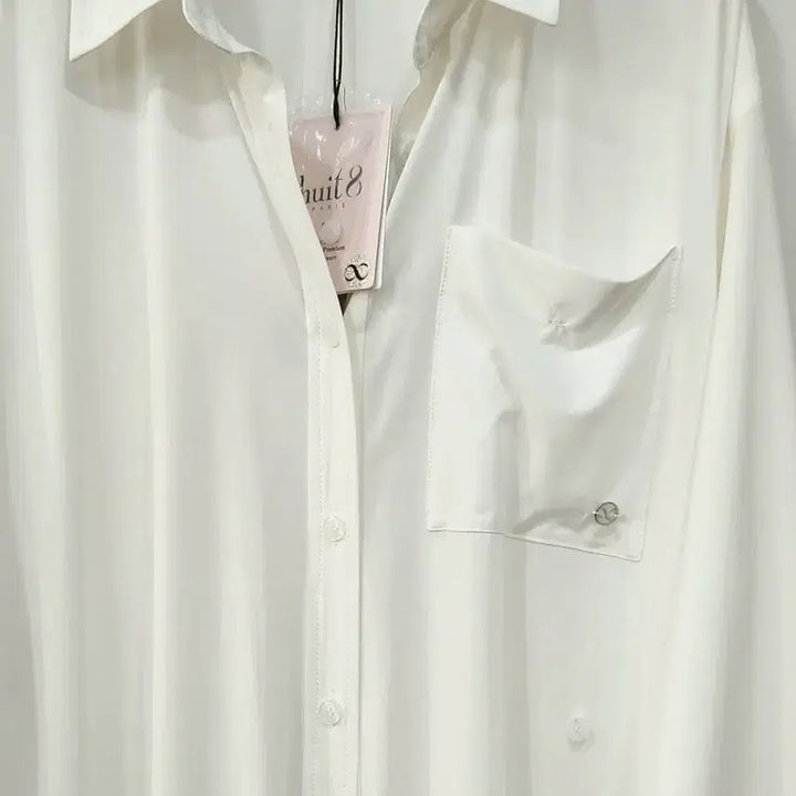 [BUNJANG] Huit8 Cool Touch Maxi Long Shirt / (새상품)huit8 위뜨 쿨터치 맥시 롱셔츠