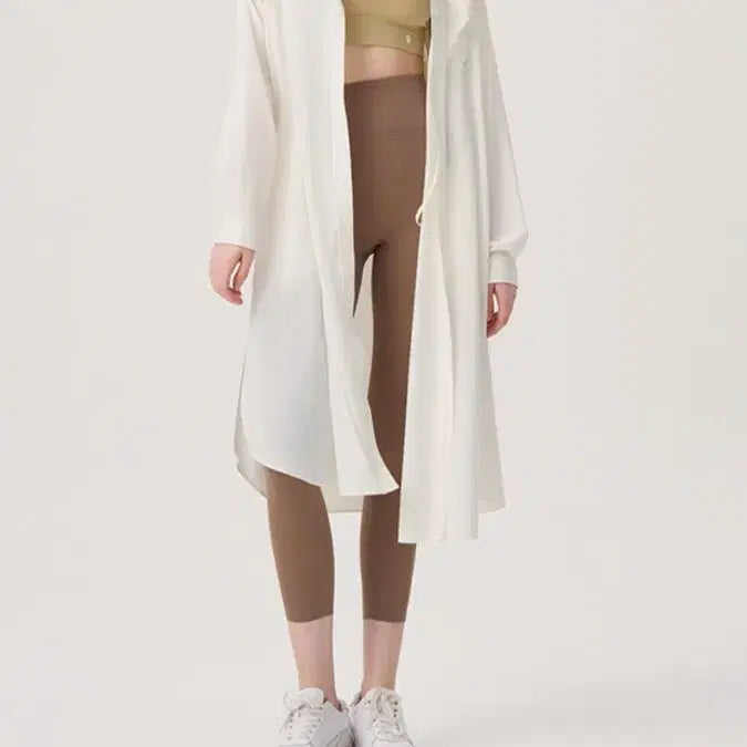 [BUNJANG] Huit8 Cool Touch Maxi Long Shirt / (새상품)huit8 위뜨 쿨터치 맥시 롱셔츠
