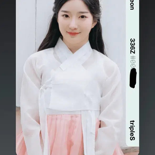 [BUNJANG] tripleS Kim Yooyeon A336 Object / 트리플에스 김유연 a336 한복 오브젝트