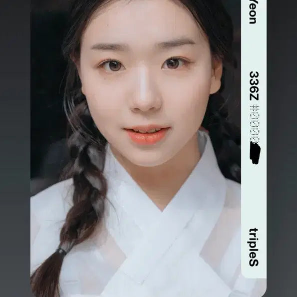 [BUNJANG] tripleS Kim Chae-yeon A336 Object / 트리플에스 김채연 A336 한복 오브젝트