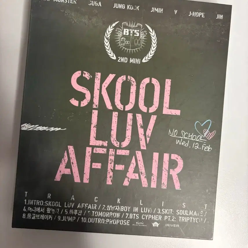 [SOLD OUT] BTS SKOOL LUV AFFAIR 앨범 방탄소년단 스쿨럽
