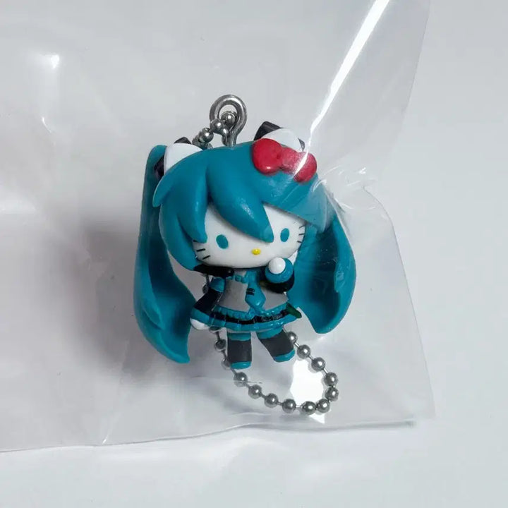 [BUNJANG] Hello Kitty Hatsune Miku Collaboration Keyring Strap / 고전 하츠네 미쿠 키티 콜라보 키링 스트랩 키티스트랩