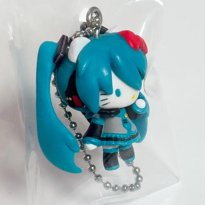 [BUNJANG] Hello Kitty Hatsune Miku Collaboration Keyring Strap / 고전 하츠네 미쿠 키티 콜라보 키링 스트랩 키티스트랩
