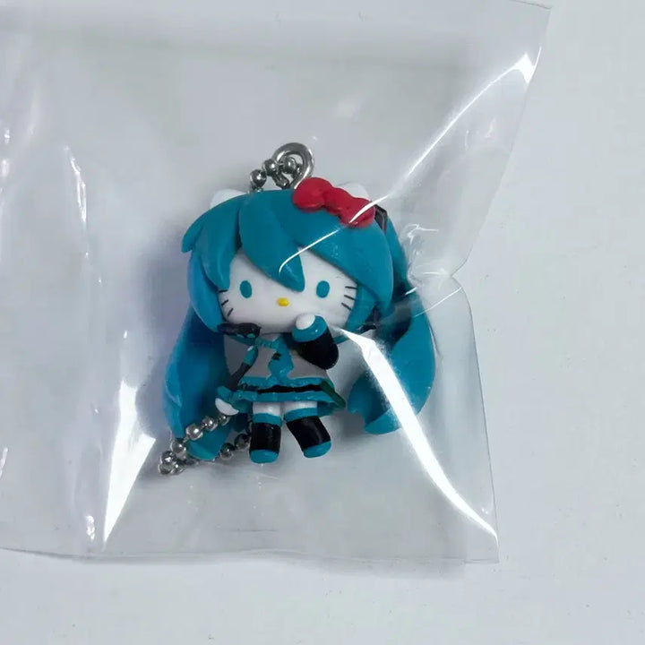 [BUNJANG] Hello Kitty Hatsune Miku Collaboration Keyring Strap / 고전 하츠네 미쿠 키티 콜라보 키링 스트랩 키티스트랩
