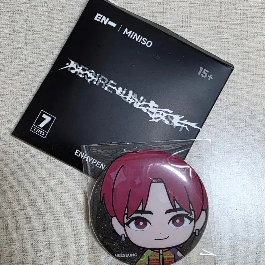 [BUNJANG] ENHYPEN Heeseung Miniso Badge / ENHYPEN 엔하이픈 미니소 희승 배지
