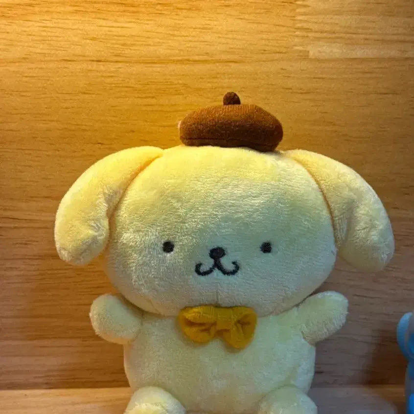 [BUNJANG] Sanrio Pompompurin Plush Keyring / 산리오 폼폼푸린 인형키링 새상품 일반키링보다 좀더 뚱뚱하고 커서 왕 귀여