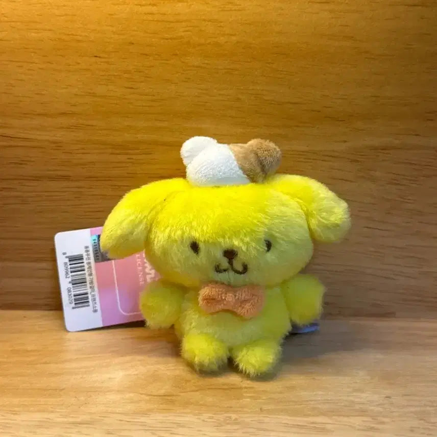[BUNJANG] Sanrio Pompompurin Doll Keyring / 산리오 폼폼푸린 인형 키링 새상품