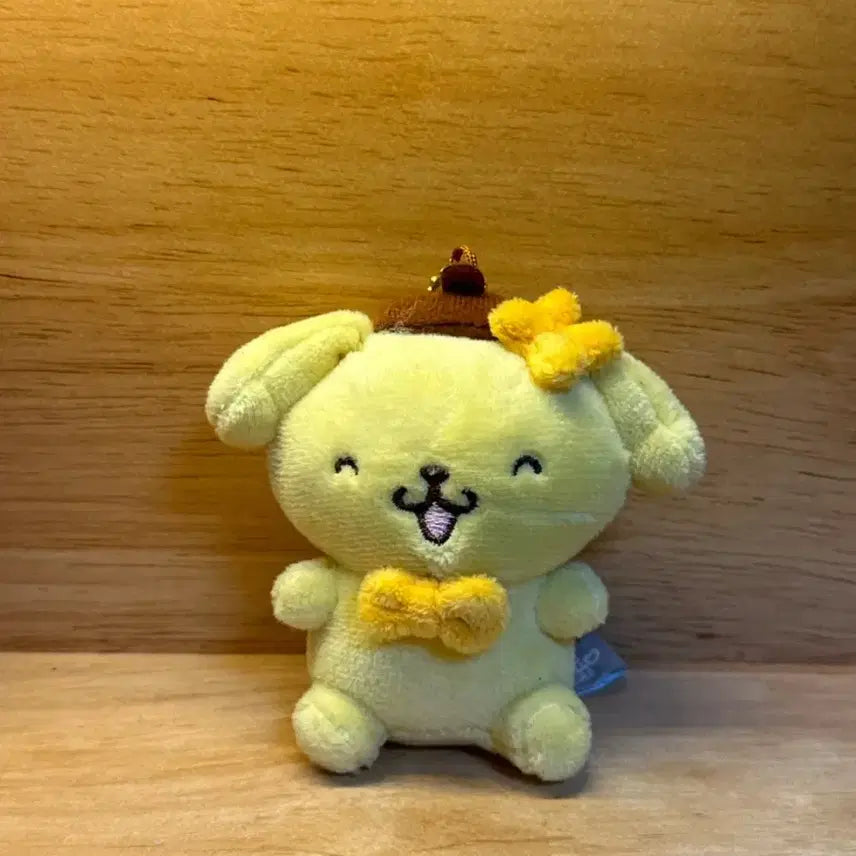 [BUNJANG] Sanrio Pompompurin Plush Keyring / 산리오 폼폼푸린 인형 키링 새상품