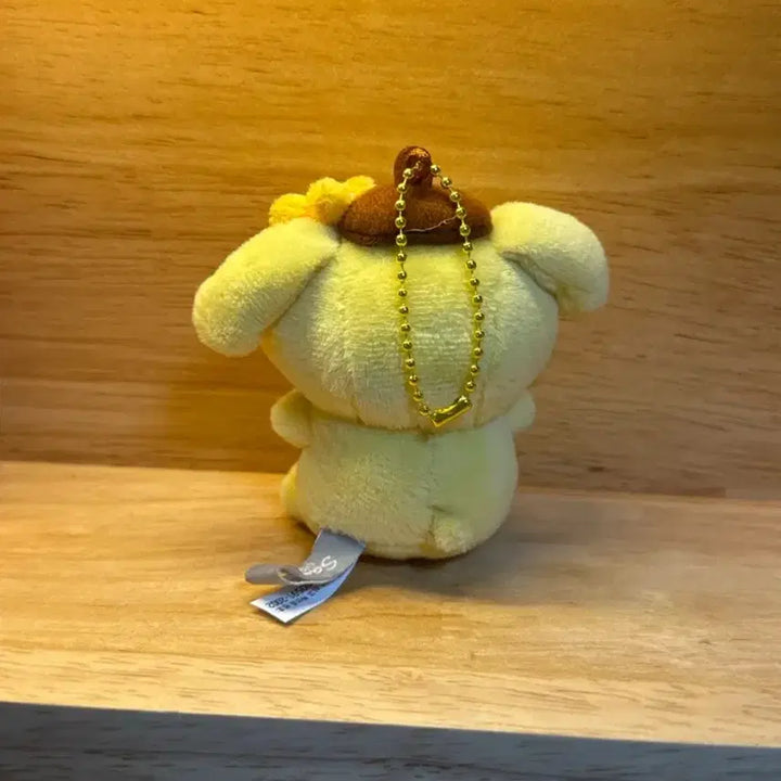 [BUNJANG] Sanrio Pompompurin Plush Keyring / 산리오 폼폼푸린 인형 키링 새상품