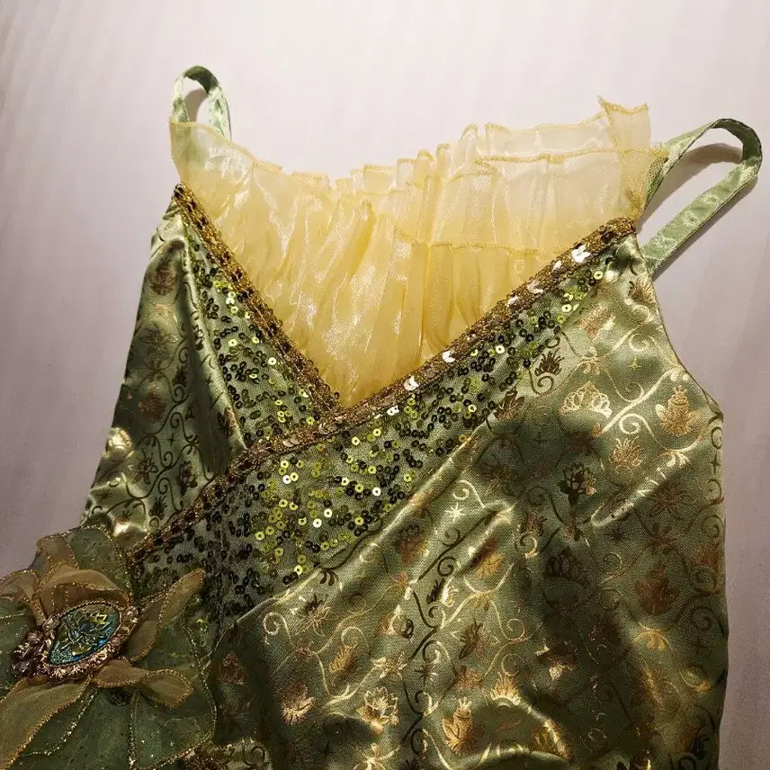 [BUNJANG] Disney Tiana Dress 디즈니 티아나 12A 드레스 / Disney Tiana Dress 디즈니 티아나 12A 드레스