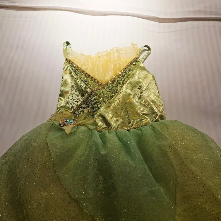 [BUNJANG] Disney Tiana Dress 디즈니 티아나 12A 드레스 / Disney Tiana Dress 디즈니 티아나 12A 드레스