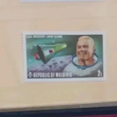 [BUNJANG] Maldives Space Exploration Commemorative Stamps / 몰디브 공화국에서 발행된 우주 탐사 기념우표* 각각 3000원