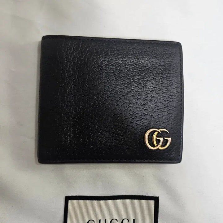 [SOLD OUT] 구찌 블랙 GG 반지갑 모델 428726 정품입니다