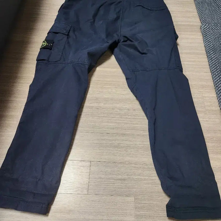 [BUNJANG] Stone Island Navy Cargo Regular Fit Pants 32 / (정품) 스톤아일랜드 네이비 카고 레귤러핏 팬츠 32