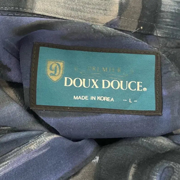 [BUNJANG] DOUX DOUCE Vintage Patterned Shirt / 유니크한 빈티지 셔츠