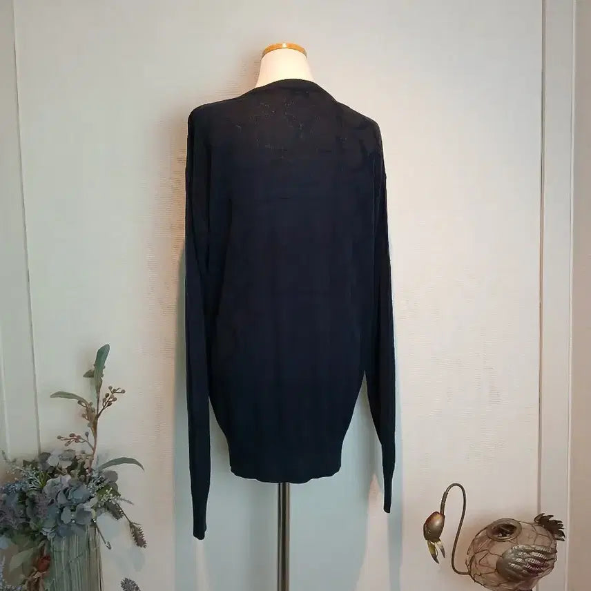 [BUNJANG] Gucci Knit Long Sleeve Shirt / 구찌 니트 긴팔. 짙은네이비색