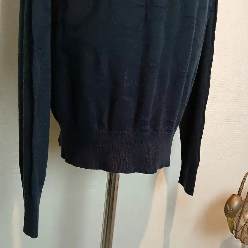 [BUNJANG] Gucci Knit Long Sleeve Shirt / 구찌 니트 긴팔. 짙은네이비색