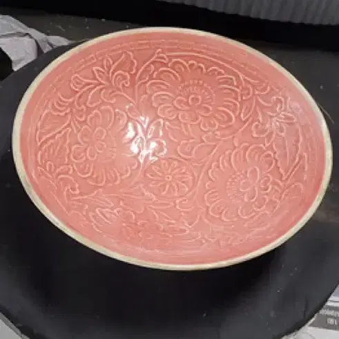 [SOLD OUT] 송 관요 홍유 목단문 박태 대사발 중국도자기 골동품 미술품 수집품