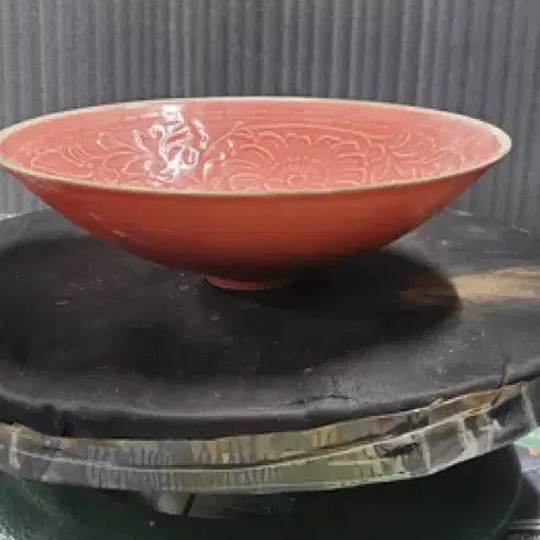 [SOLD OUT] 송 관요 홍유 목단문 박태 대사발 중국도자기 골동품 미술품 수집품