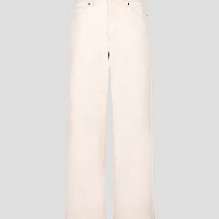 [BUNJANG] Beanpole Ladies 24SS Beige Denim Pants / 24년 빈폴레이디스 데님