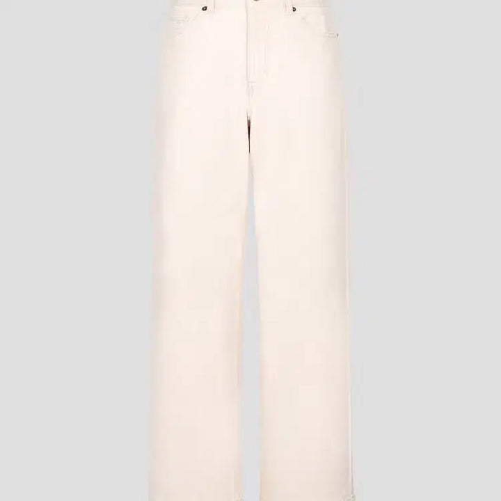 [BUNJANG] Beanpole Ladies 24SS Beige Denim Pants / 24년 빈폴레이디스 데님