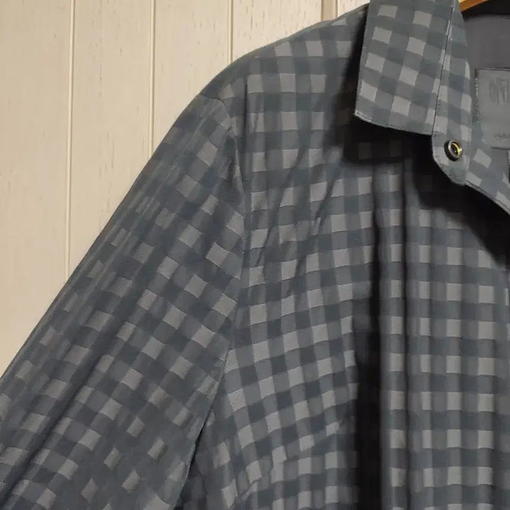 [BUNJANG] HANEZA Italian Check Long Jacket / HANEZA 이따리아나 체크 롱 자켓