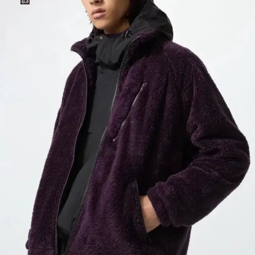 [BUNJANG] Needles x Uniqlo Fleece Purple XL / 니들스 유니클로 후리스 퍼플 XL