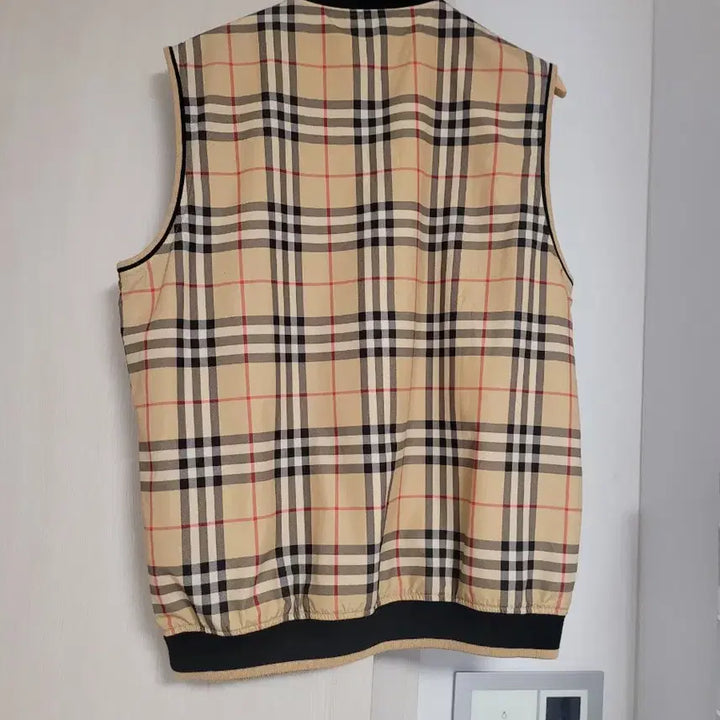 [BUNJANG] Burberry Nova Check Windbreaker Vest (M) / 버버리 조끼