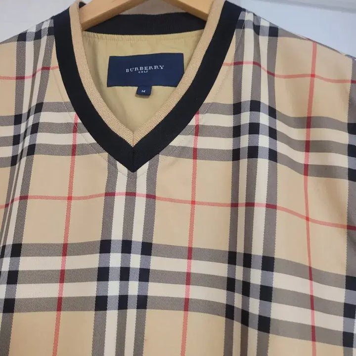 [BUNJANG] Burberry Nova Check Windbreaker Vest (M) / 버버리 조끼