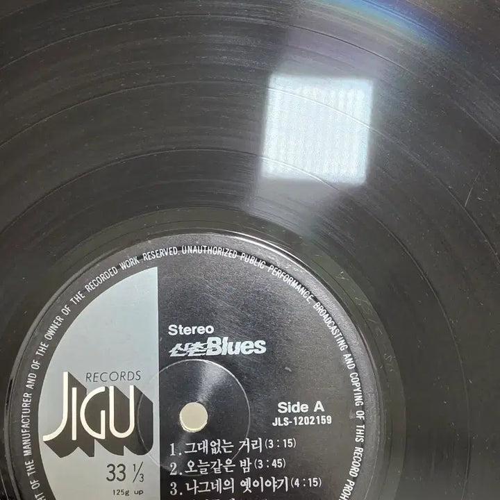 [BUNJANG] Sinchon Blues LP First Pressing / 신촌블루스  LP 초반