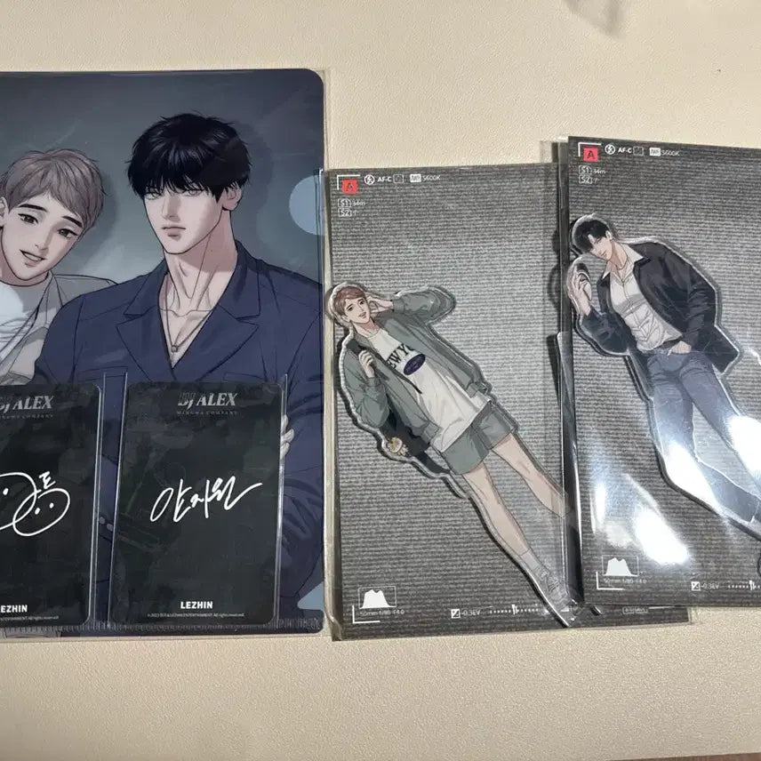 [BUNJANG] B.J Alex Acrylic Clear File / bJ알렉스 아크릴 클리어파일