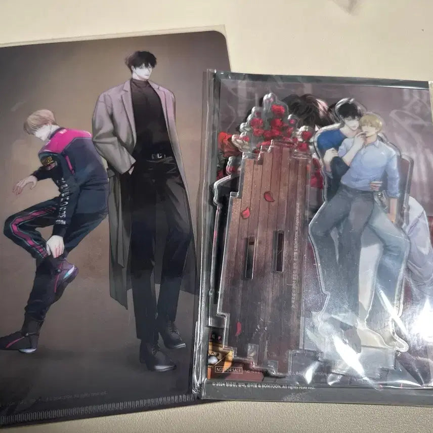 [SOLD OUT] 논 제로섬 아크릴 클리어파일