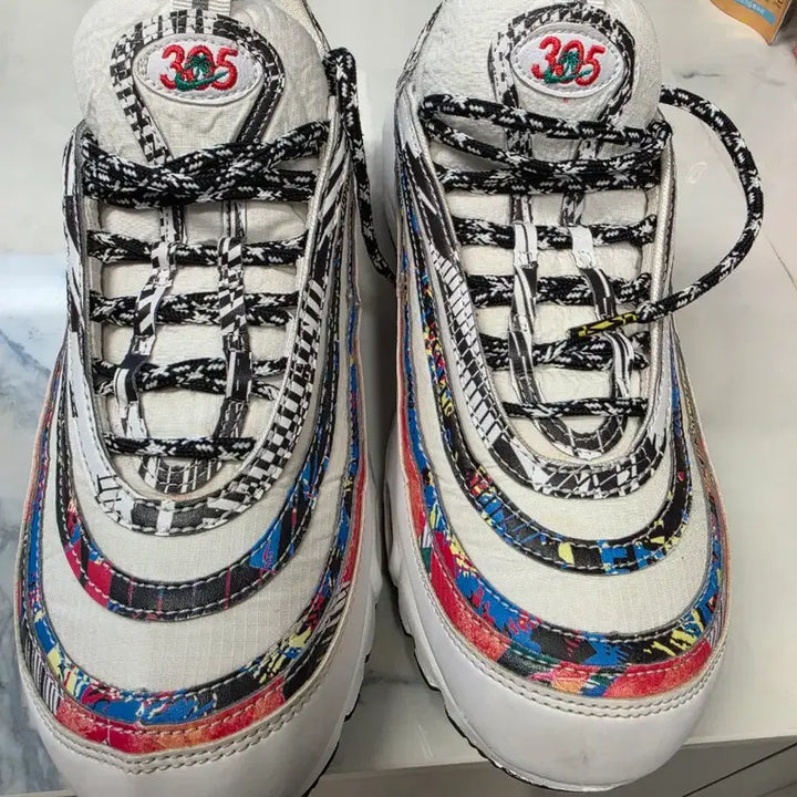 [BUNJANG] Nike Air Max 97 City Pride Miami Sneakers / [새상품]에어 맥스 97 시티프라이드 마이애미 280