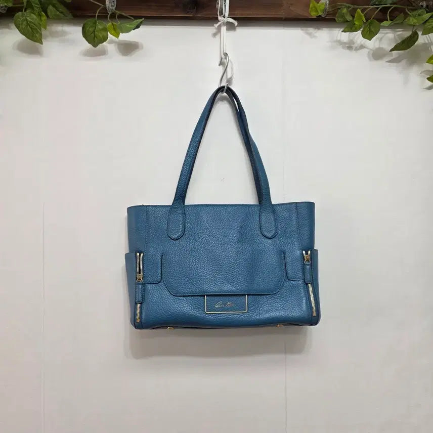 [BUNJANG] Anne Klein Leather Tote Bag / Shoulder Bag / 앤클라인 레더 토트겸 숄더백