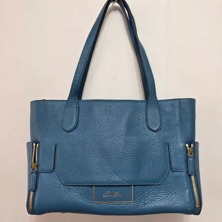 [BUNJANG] Anne Klein Leather Tote Bag / Shoulder Bag / 앤클라인 레더 토트겸 숄더백