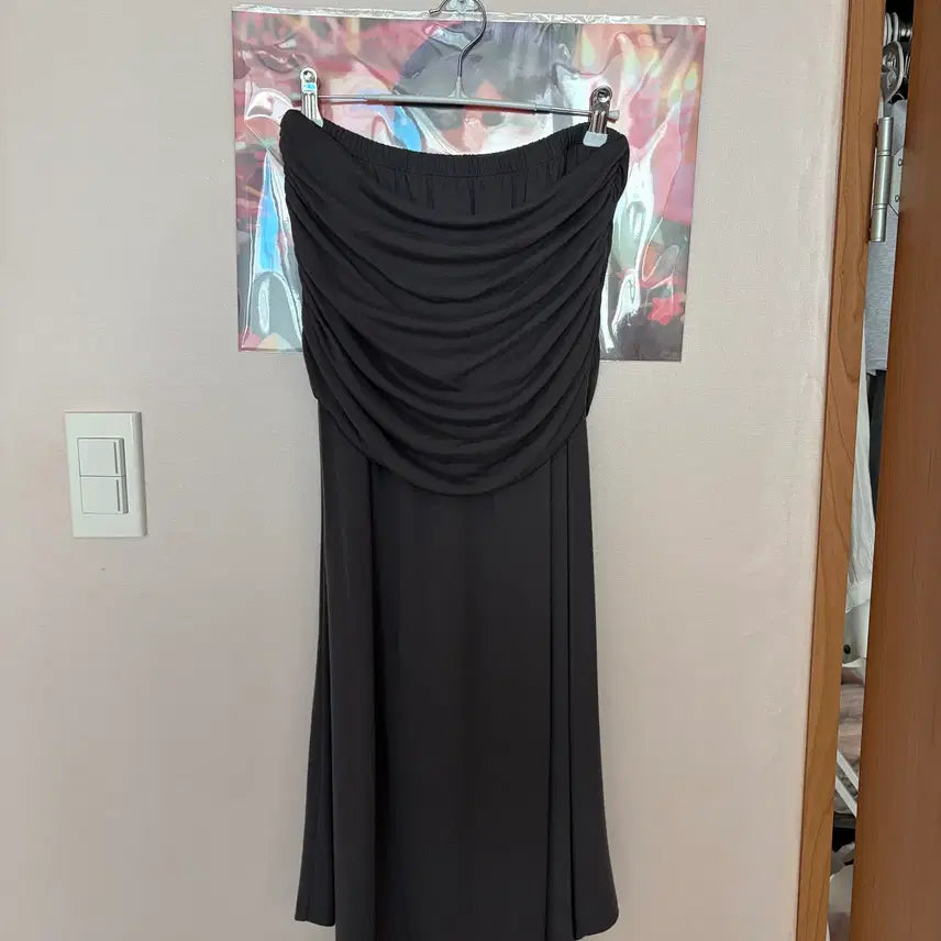 [BUNJANG] Poeto Shirring Long Skirt / 포에토 셔링 스커트