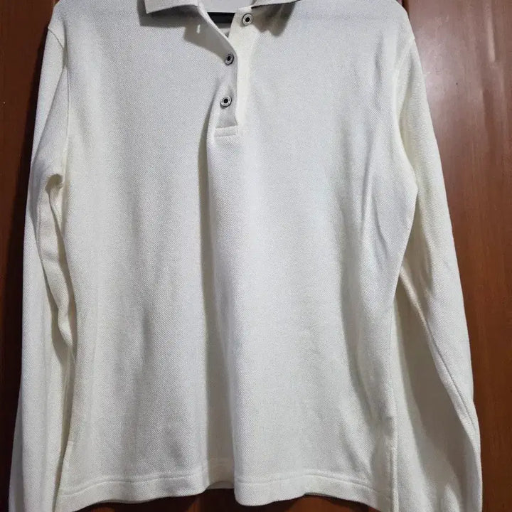 [BUNJANG] Black&amp;White Long Sleeve Polo Shirt / Black&amp;White 긴팔 폴로 셔츠