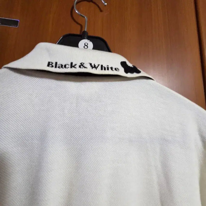 [BUNJANG] Black&amp;White Long Sleeve Polo Shirt / Black&amp;White 긴팔 폴로 셔츠