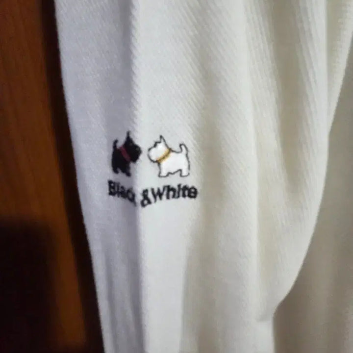 [BUNJANG] Black&amp;White Long Sleeve Polo Shirt / Black&amp;White 긴팔 폴로 셔츠
