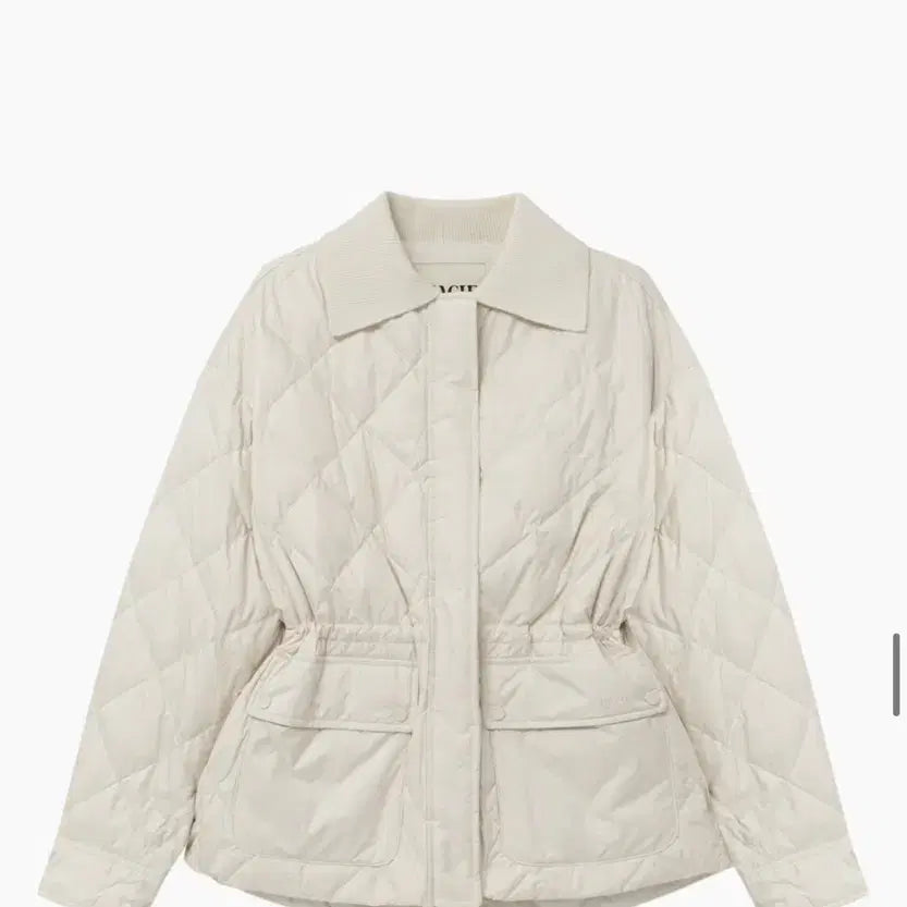 [BUNJANG] HACIE Cashmere Lightweight Padded Jacket / HACIE 캐시미어 경량 패딩 자켓 CASHMERE COLLAR LIGH