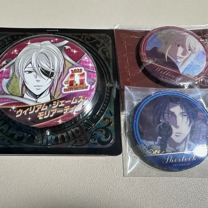 [BUNJANG] Moriarty the Patriot Birthday Can Badge / 우국의 모리아티 생일 캔뱃지