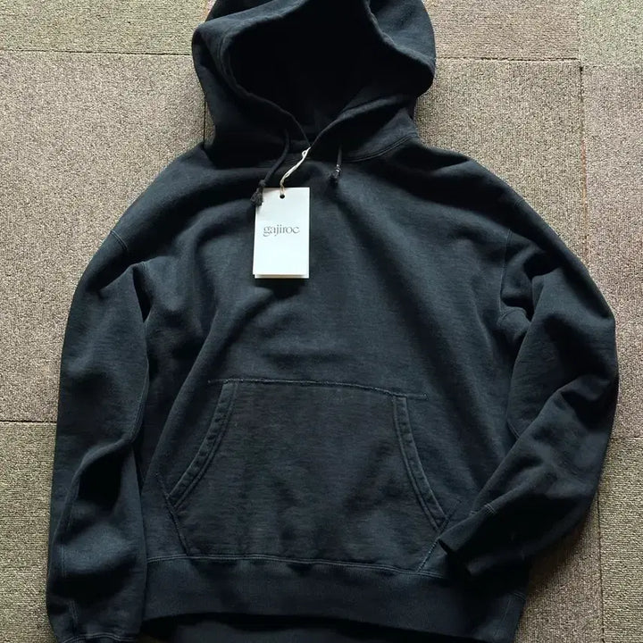 [BUNJANG] Gajirok Indigo Mud Dying Hoodie / [M] 25aw 가지록 인디고 x 머드다잉 후디